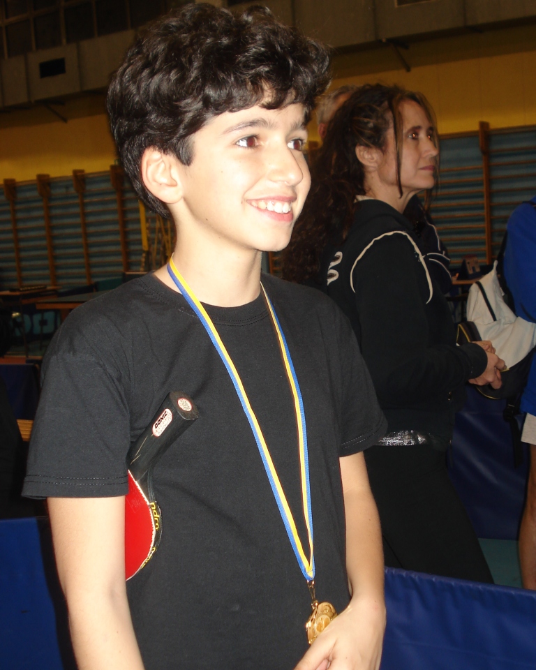 Il tredicenne Quaranta Massimiliano (Artigianelli) vince il premio Under13