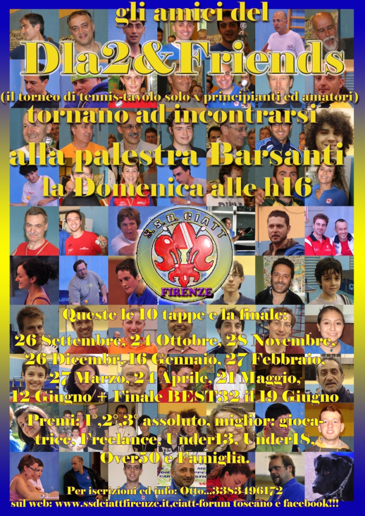 Manifesto del Dla2&Friends 2010/11
